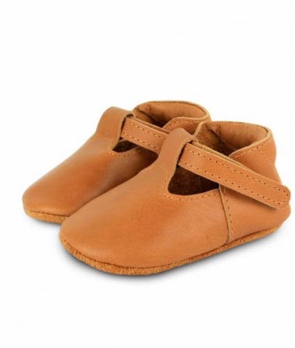 ELIA BABY SHOES- CAMEL