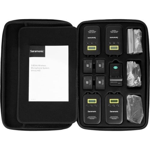 Saramonic VmicLink5 RX+TX+TX+TX Camera-Mount Digit...