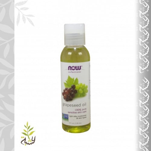 زيت بذور العنب 118مل (NOW)
