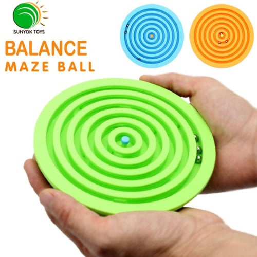 تحدي متاهة ايصال الكور الثلاث للمحور