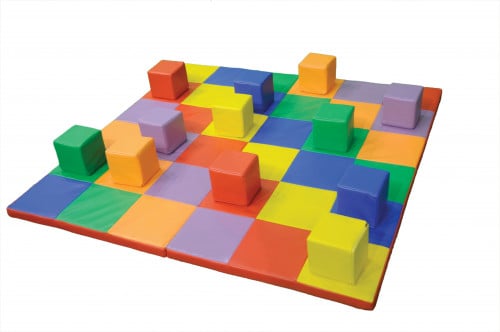 فرشة تطابق مكبعات الألوان