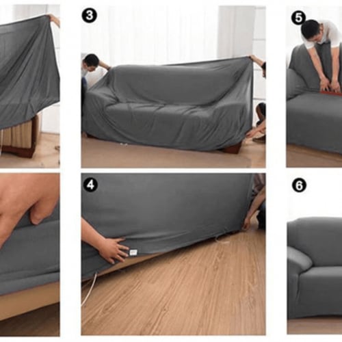 تلبيسة كنب للحماية - مقعدين