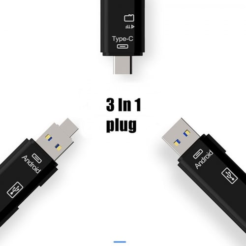 قارئ بطاقة 5 في 1 متعدد الوظائف لأجهزة الكمبيوتر و...