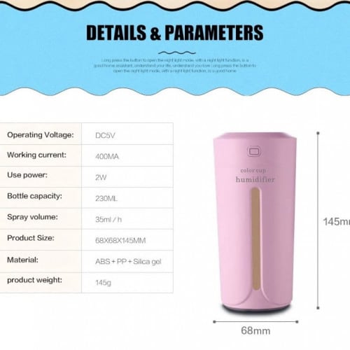 فواحة ملطف هواء روائح عطرية تعمل بالموجات فوق الصو...