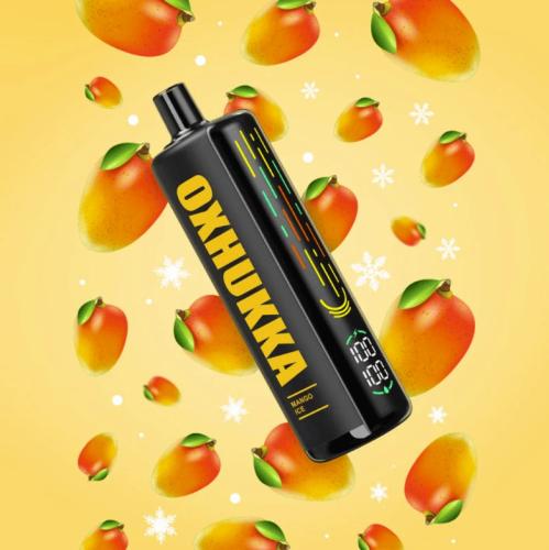 شيشة أوكس بار اوكس هوكا 23000 سحبة مانجو ايس OXBAR...