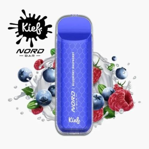 كيف سموك نورد بار 4000 سحبة بلو بيري رازبيري KIEF...
