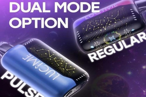 سحبة لوسيم اكس 40000 الف موشة ليمون نعناع LUCIME X...