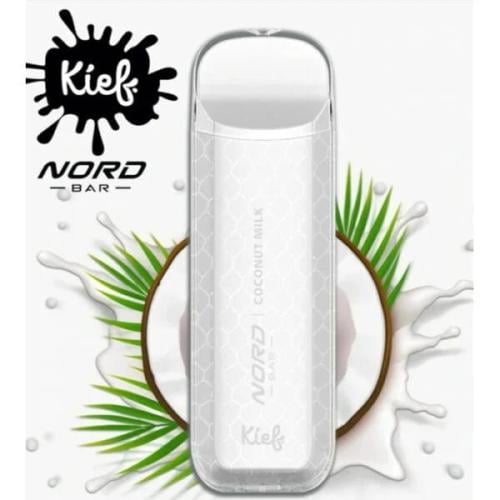 كيف سموك نورد بار 4000 سحبة جوز هند بالحليب KIEF N...