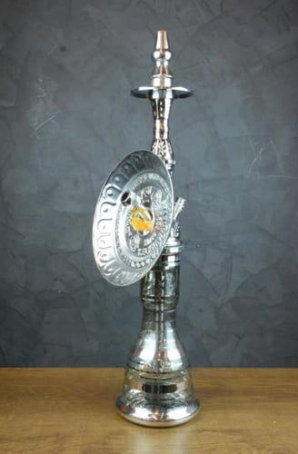 شيشة خوانكي دبل نحاس شمعدان مقاس 26