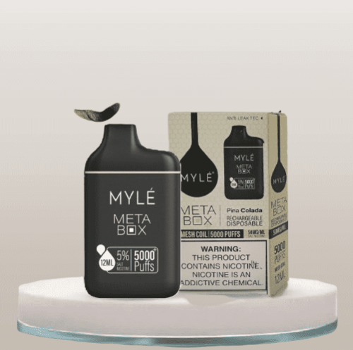 سحبة مايلي 5000 موشة بطعم جوز هند واناناس MYLE 500...