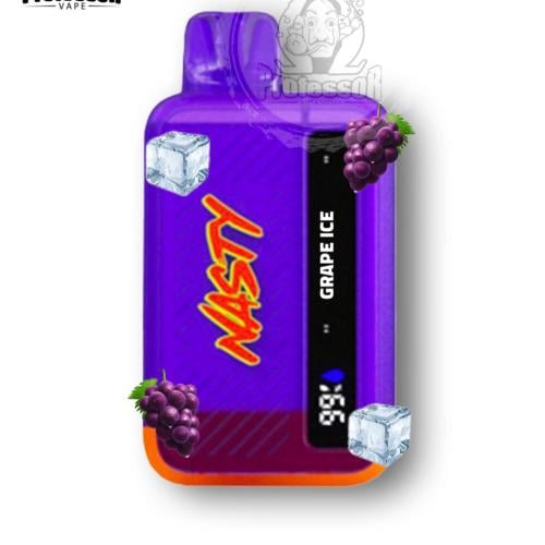 سحبة ناستي 8500 سحبة عنب ايس Nasty bar 8500 PUFFS...