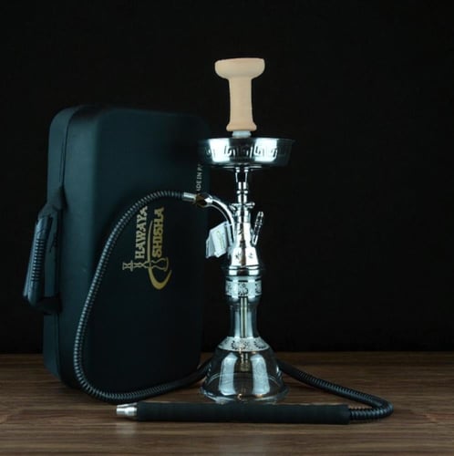 شيشة تونسي مقاس22 شنطة مبطن عمود استيل