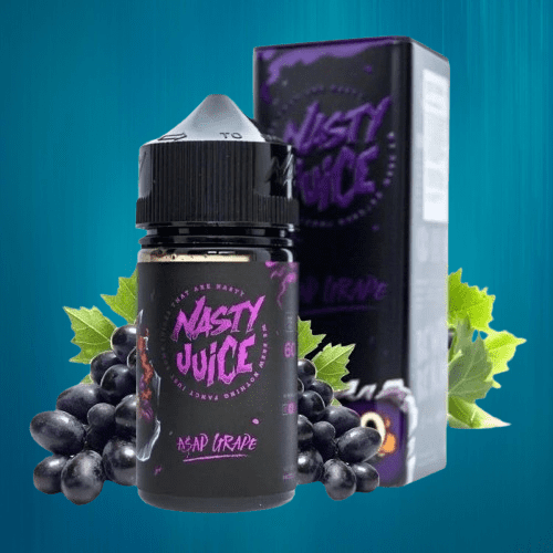 نكهة ناستي بطعم عنب بالنعناع 60 مل NASTY ASAP GRAP...