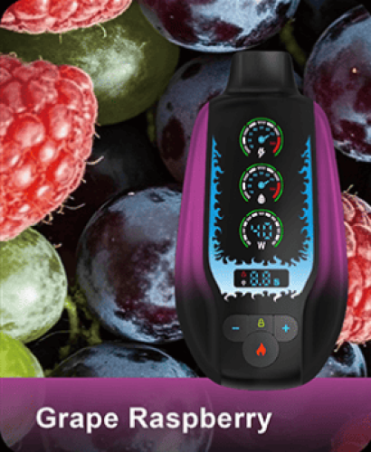 مزاج 20000 سحبة عنب رازبيري MAZAJ SS 20000 PUFFS G...