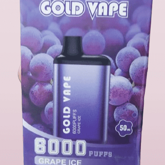 كولد فيب 8000 سحبة عنب ايس COLD VAPE 8000 PUFFS GR...