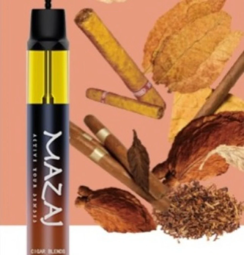 سحبة مزاج نانو 1200 موشة بنكهة مكس توباكو MAZAJ NA...