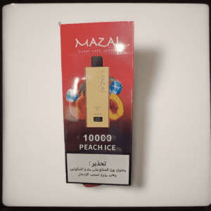 مزاج 10000 سحبة خوخ ايس Mazaj 10000 puffs Island V...