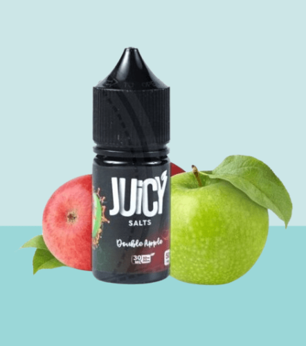 نكهة جوسي بطعم تفاحتين 30 مل Juicy DOUBLE APPLE Sa...