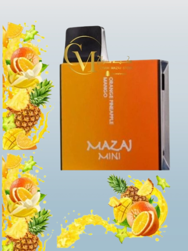 سحبة مزاج ميني 900 موشة بنكهة مكس المانجو والانانا...