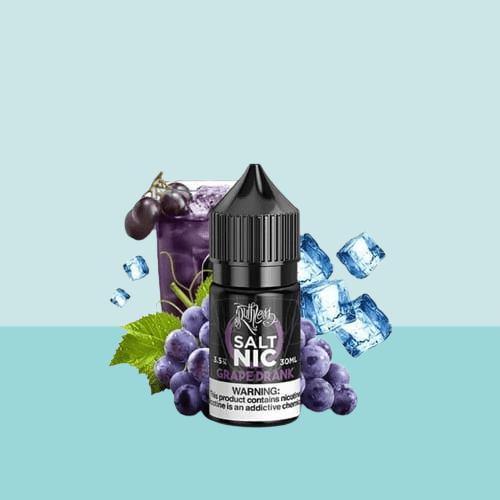 نكهة روثلس بطعم مشروب العنب الايس سولت Ruthless GR...