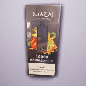 مزاج 10000 سحبة تفاحتين Mazaj 10000 puffs Island V...