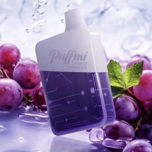 بف مي 6000 سحبة عنب ايس PUFFMI DY 6000 PUFFS GRAPE...