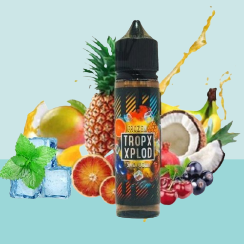 نكهة تروبكس اكسبلود ايس بطعم مكس مكس فواكهة مشكلة...
