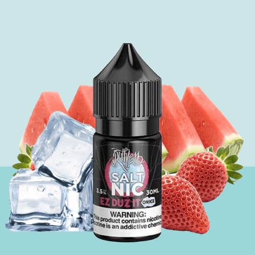 نكهة بطيخ فراولة بارد من روثلس سولت نيكوتين Ruthle...