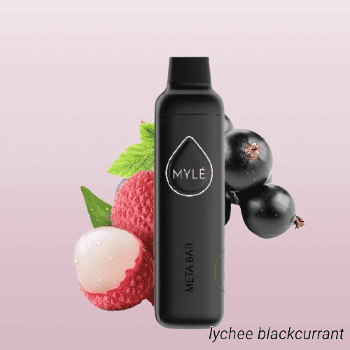 مايلي 2500 سحبة مكس كشمش وليتشي MYLE META BAR 2500...