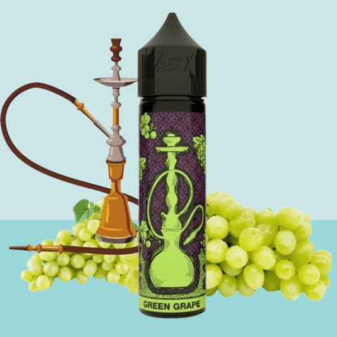 نكهة ناستي شيشة بطعم العنب الاخضر 60 مل NASTY SHIS...