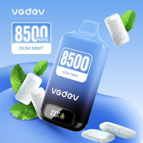 فيجديف 8500 سحبة قمي نعناع VGDEV 8500 PUFFS Gum Mi...