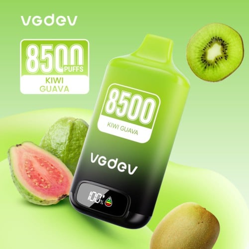 فيجديف 8500 سحبة كيوي جوافة VGDEV 8500 PUFFS KIWI...
