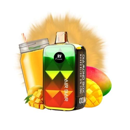 سحبة اير بار دايمون بوكس 20000 سحبة مانجو بلاست AI...