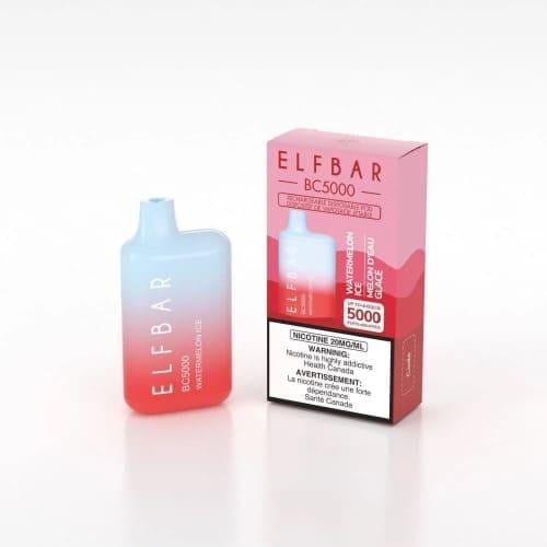 سحبة الف بار 5000 موشة بنكهة البطيخ Elf Bar BC5000...