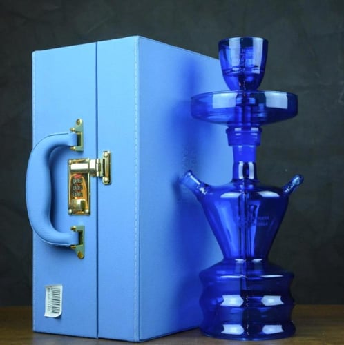 شيشة قزاز ملون مع انارة BS.430