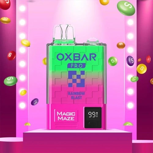 أوكس بار 10000 سحبة حلاوة راين بو OXBAR MAGIC MAZE...