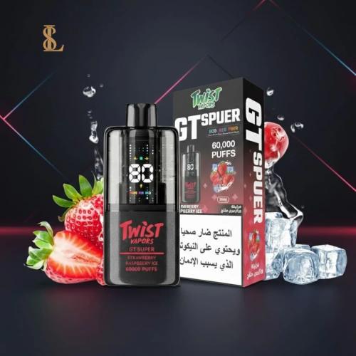 تويست فابور جي تي سوبر 60000 سحبة فراولة رازبيري ا...