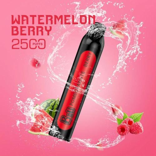 سحبة بالي 2500 سحبة بطيخ وتوت Bali 2500 puff WATER...