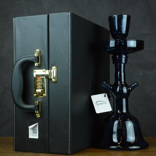 شيشة قزاز ملون مع انارة BS.334