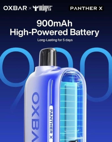 سحبة اوكس بار بانثر اكس 50000 موشة خوخ أيس OXBAR P...