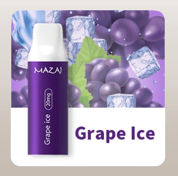 بودات مزاج ريلود 4000 موشة بطعم عنب ايس MAZAJ RELO...