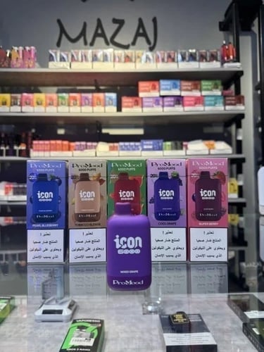 برو مود ايكون 6000 سحبة توباكو ICON PRO MODE 6000...