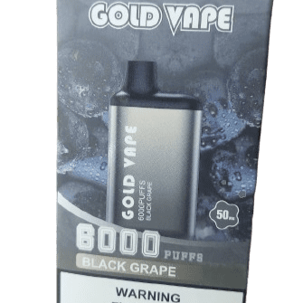 كولد فيب 8000 سحبة عنب اسود COLD VAPE 8000 PUFFS B...