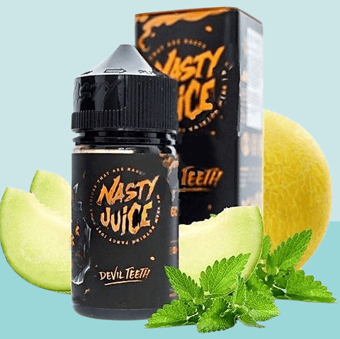 نكهة ناستي بطعم شمام بالنعناع 60 مل Nasty Juice De...