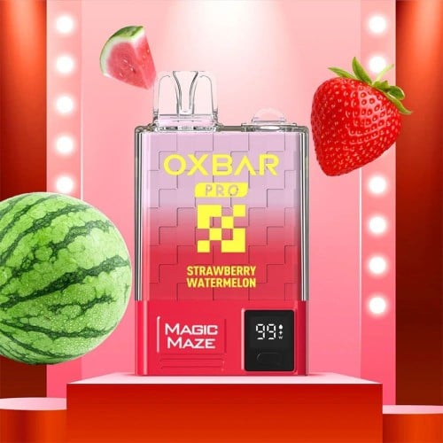 أوكس بار 10000 سحبة فراولة وبطيخ OXBAR MAGIC MAZE...