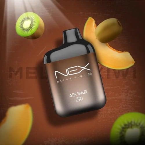 سحبة اير بار نيكس 6500 موشة مكس شمام وكيوي AIR BAR...