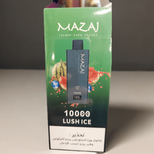 مزاج 10000 سحبة بطيخ ايس Mazaj 10000 puffs Island...