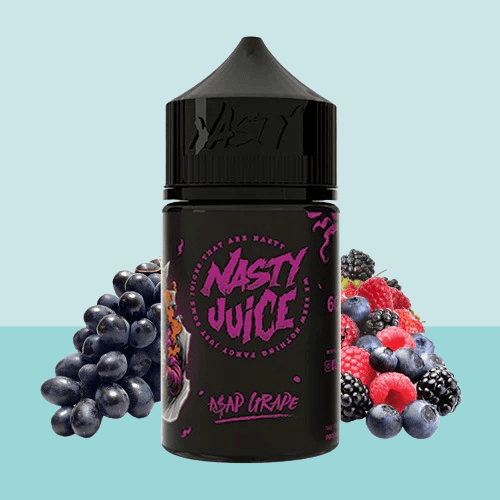 نكهة ناستي بطعم عنب 60 مل NASTY ASAP GRAPE 60ML