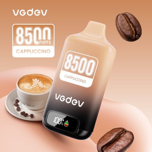 فيجديف 8500 سحبة كابتشينو VGDEV 8500 PUFFS Cappucc...