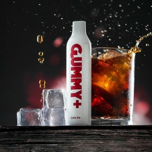 قمي بلس 2200 سحبة كولا ايس GUMMY PLUS 2200 PUFFS C...